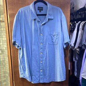 Lucky Brand Blue Casual Button Down Shirt